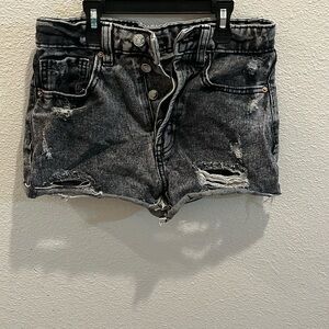 Women Washed away black Wild Fable shorts SIZE-00